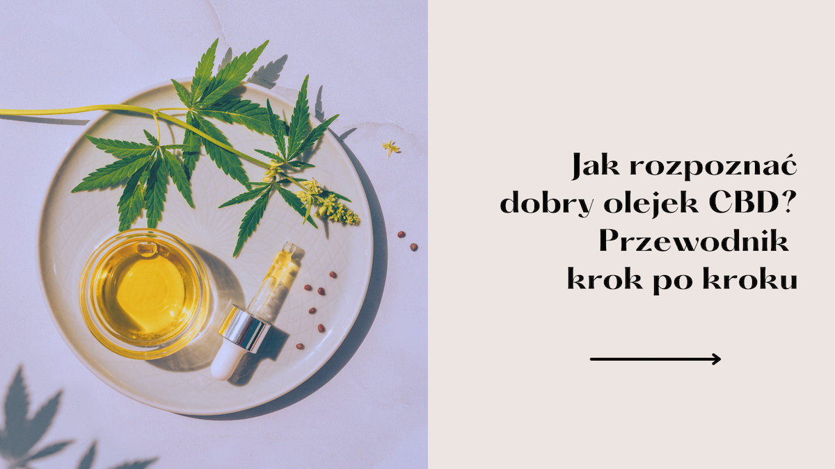 Jak rozpoznać dobry olejek CBD?