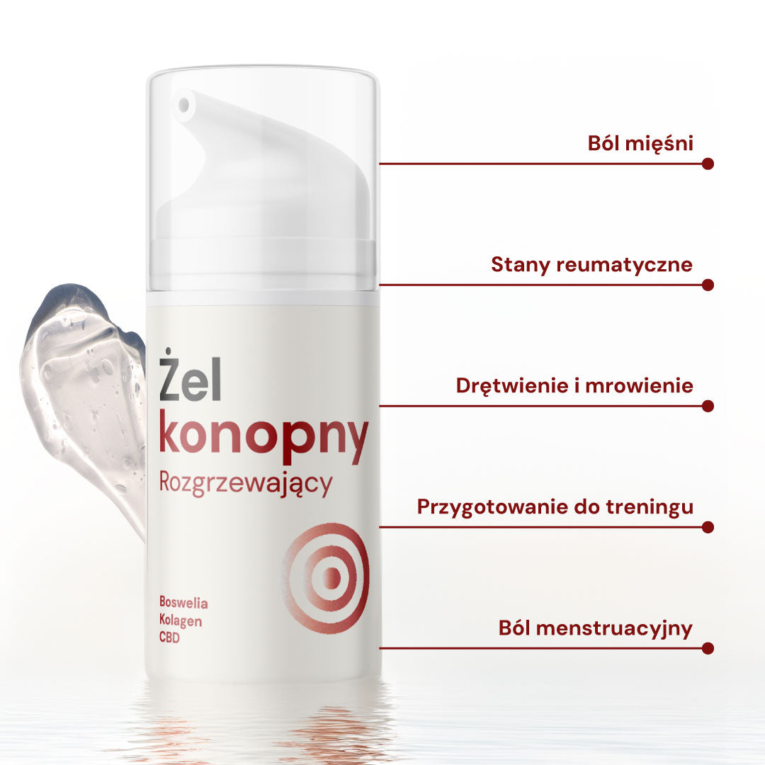 Zestaw sportowca: 2x żel konopny z CBD