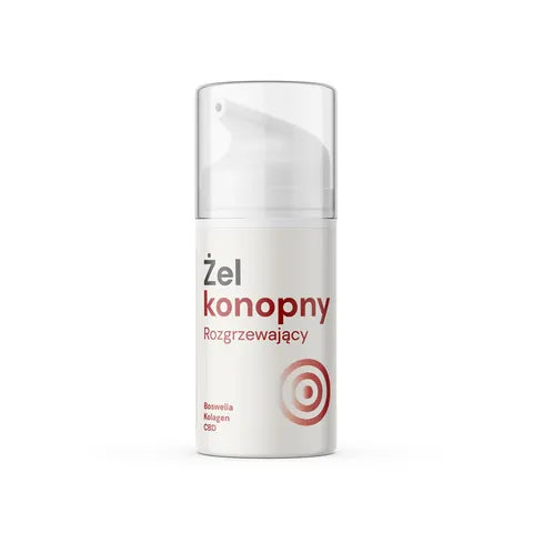 Rozgrzewający żel konopny z CBD 50ml