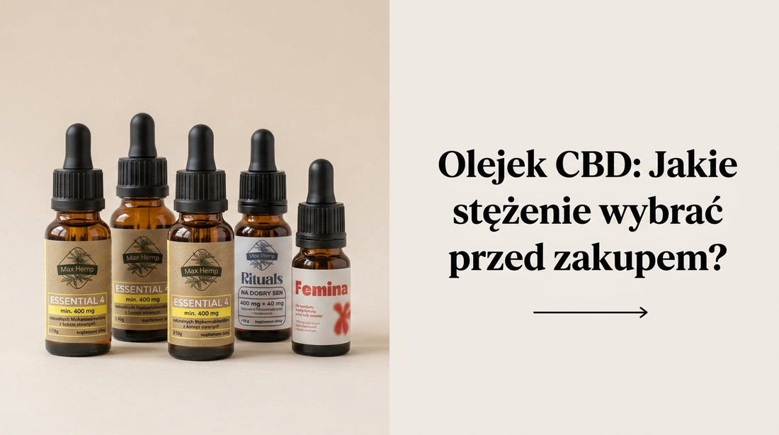 Olejek CBD: Jakie stężenie wybrać przed zakupem?