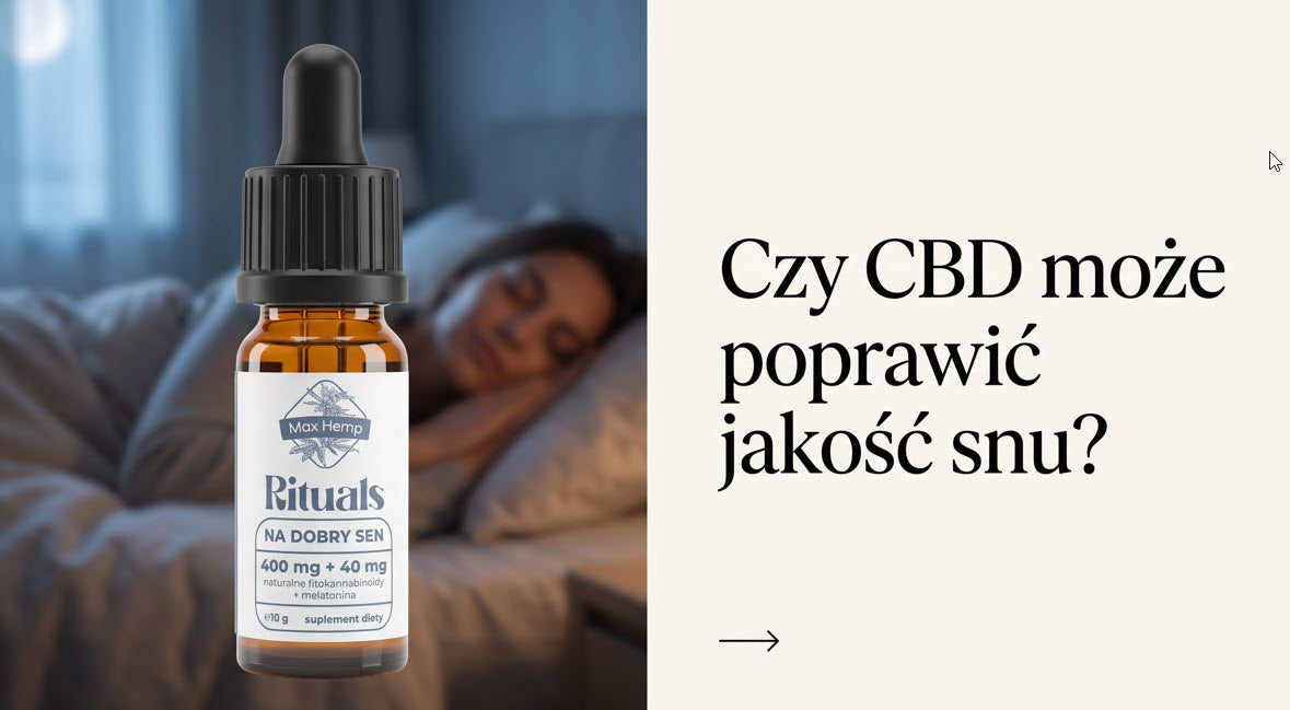 Czy CBD może poprawić jakość snu?