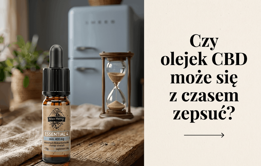 Czy olejek CBD może się z czasem zepsuć?