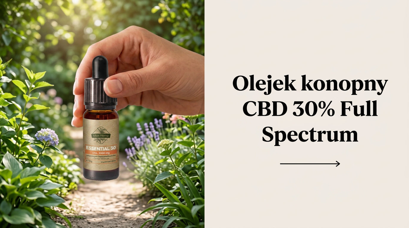 Olejek konopny CBD 30% Full Spectrum 10ml - Oleje i Olejki