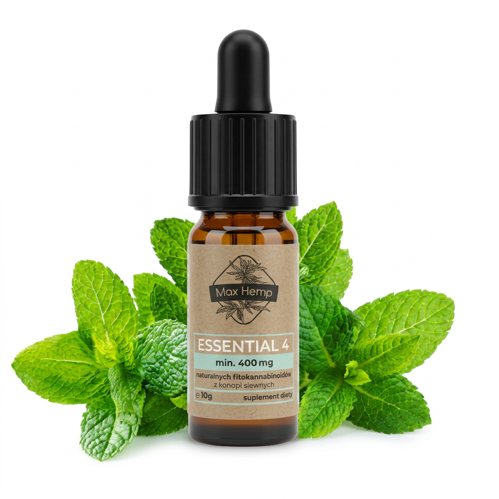 Olejek CBD Essential 4% z miętą