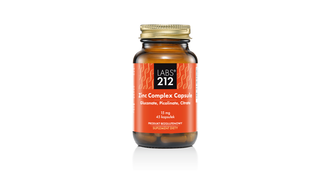 LABS212 Zinc Complex Capsule - opakowanie 45 kapsułek