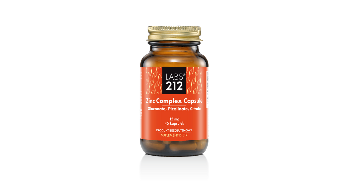 LABS212 Zinc Complex Capsule - opakowanie 45 kapsułek
