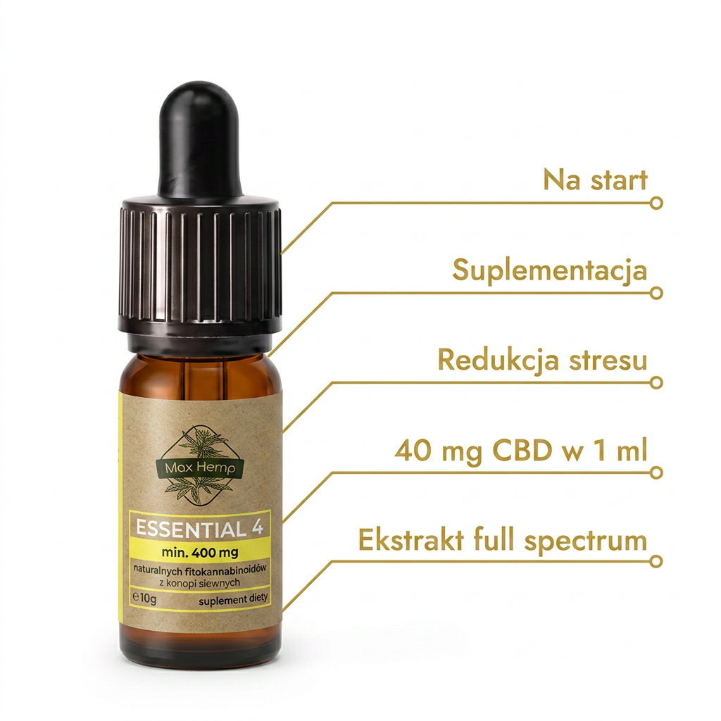 Olejek CBD Essential 4%